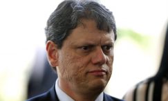ministro da Infraestrutura Tarcísio Freitas