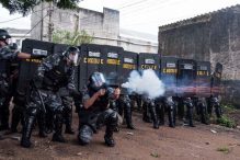 Reintegração de posse no Pinheirinho II na zona leste da capital paulista